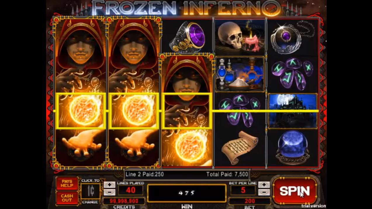 Frozen Inferno slot by WMS